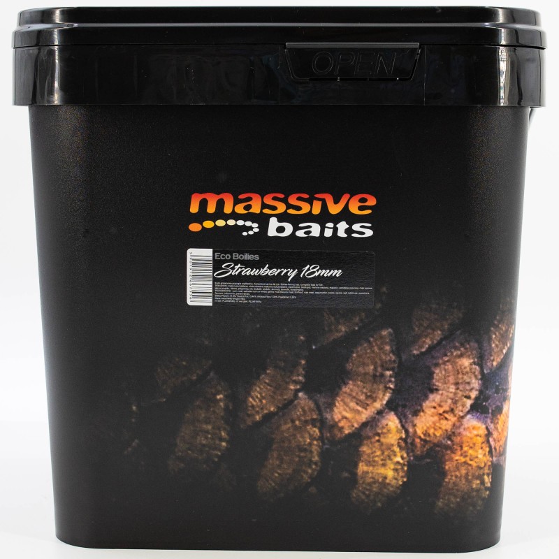 Kulki Massive Baits Eco Strawberry 18mm 10kg