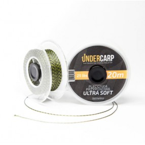 Plecionka przyponowa Under Carp 20 m/25 lbs ULTRA SOFT – zielona