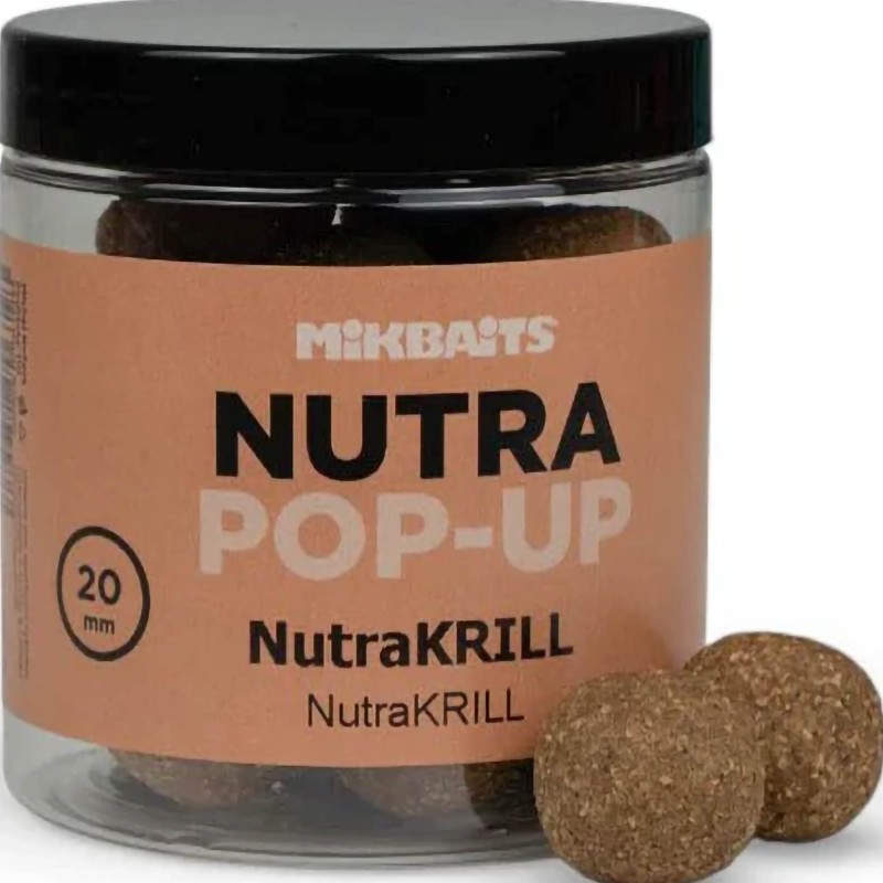 Kulki Mikbaits NUTRA Pop-Up 250ml - NutraKRILL 20mm