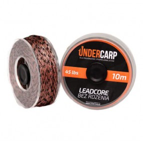 Leadcore bez rdzenia Under Carp 10 m/45 lbs – brązowy