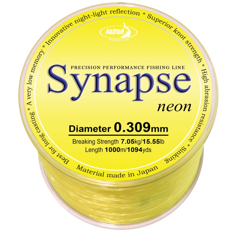 Żyłka Katran Synapse Neon 0,37mm 1000m