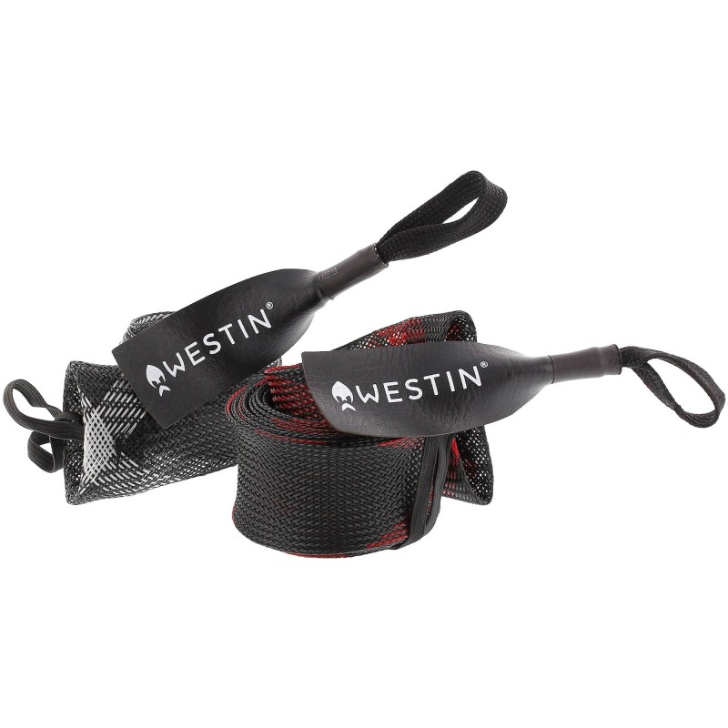 Osłona Na Wędkę Westin Rod Cover Fits Trigger Split Rods Up To 8'6ft/ 255cm Black/ Silver