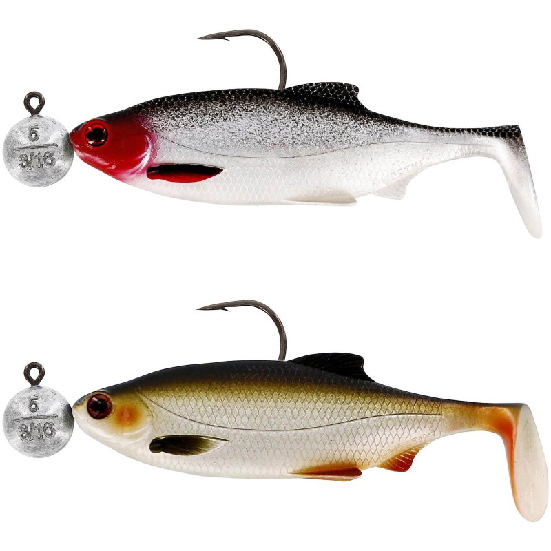 Zestaw Uzbrojonych Gum Westin Ricky The Roach R 'n R 10cm 10g - Clear Water Mix 4