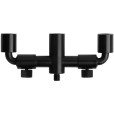 Buzz Bar Trakker 20/20 Adj Swan Neck Buzz Bar 3 Rod (5-7.5 inch)