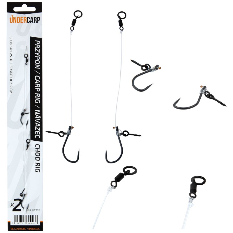 Przypon Karpiowy Under Carp Chod Rig Bezzadziorowy - 6