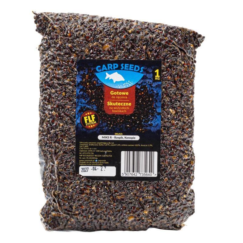 Mix R Ziaren Carp Seeds Rzepik Konopie 1kg