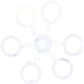 Gumki Do Przynęt Mikado Method Feeder Na Krążku 10mm Transparentny