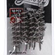 Wkręt Mikado Do Przynęt Miękkich / Jaws / 4,5cm/0,7cm / 10szt