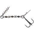 Dozbrojki Mikado Z Krętlików Jaws Evo Stinger Xl 30kg Kotwica 1/0