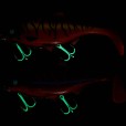 Dozbrojka Mikado Z Krętlików Jaws Double Evo Stinger Fluo Xl 35kg Kotwice 2/0