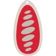 Błystka Obrotowa Mikado Monster Spinner nr 5 / Silver Red / 1szt