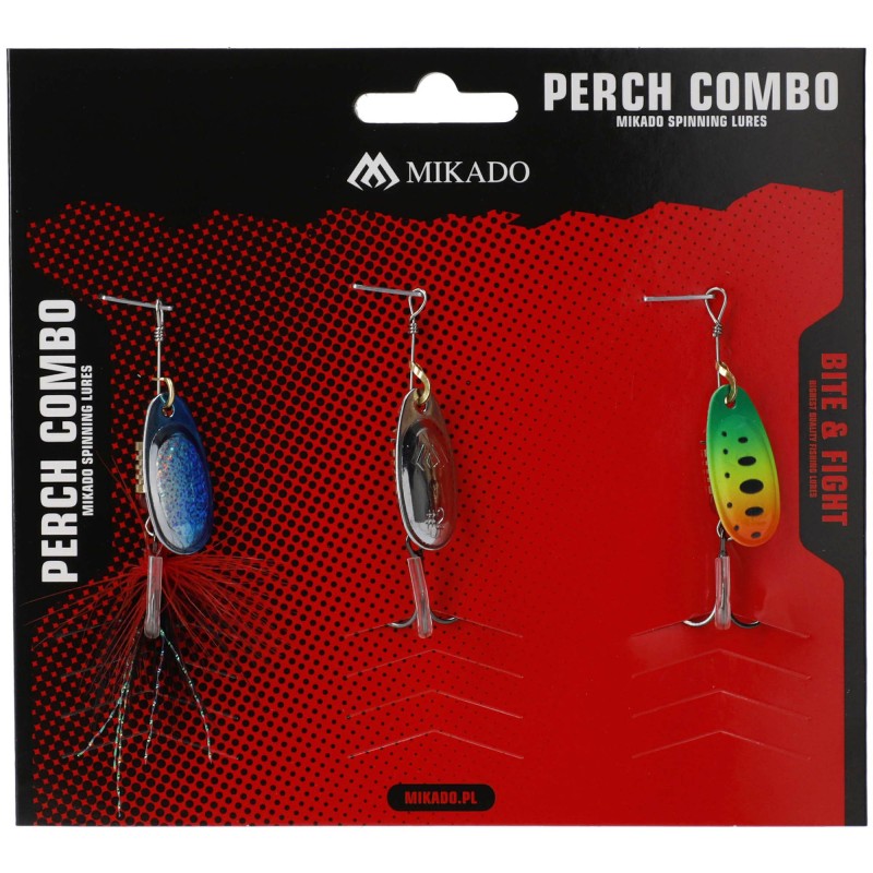Zestaw Mikado Błystek Perch / 1kpl