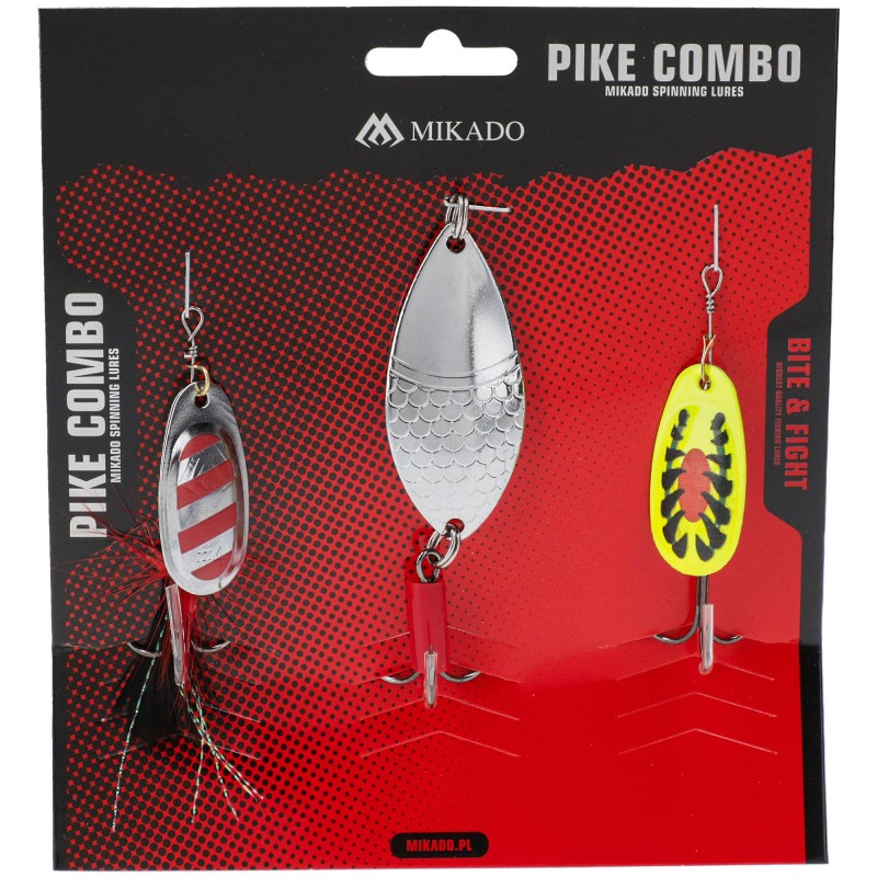 Zestaw Mikado Błystek Pike / 1kpl