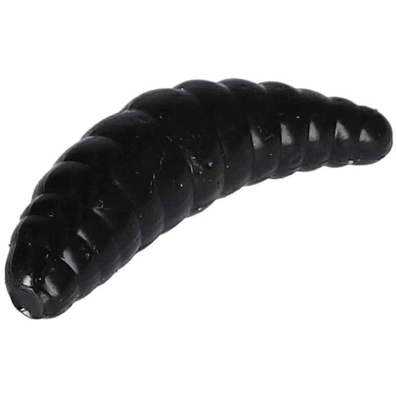 Guma Mikado M-Area Maggot / 4,2cm / Black / 10szt