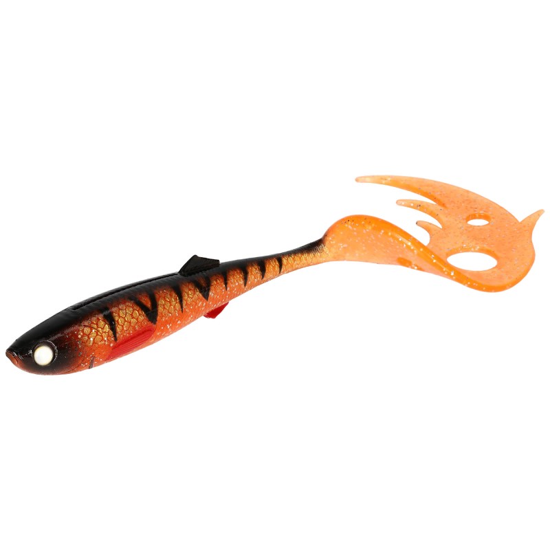 Guma Mikado Sicario Pike Tail 24cm / 67g / Orange Perch / 1szt