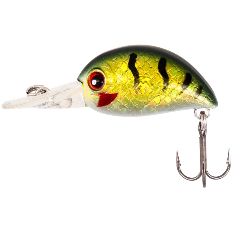 Wobler Mikado Shimmy DR 3cm/3,3g/Green Perch / Pływający / 1szt