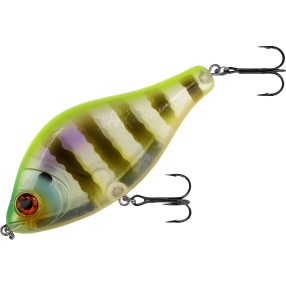 Wobler Mikado MFT Jerk / 13cm / Chartreuse Bluegill Suspending / 1szt