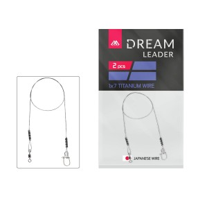 Przypony Mikado Tytanowy Dream Leader Titanium 1x7 20cm/15lb/7kg
