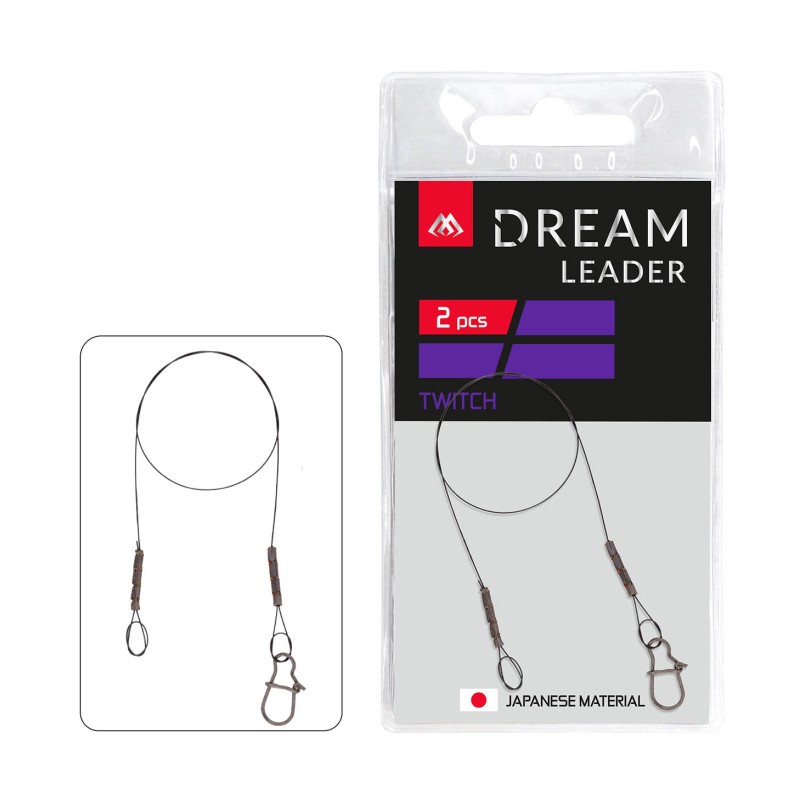 Przypony Mikado Dream Leader Twitch 20cm/15lb/7kg