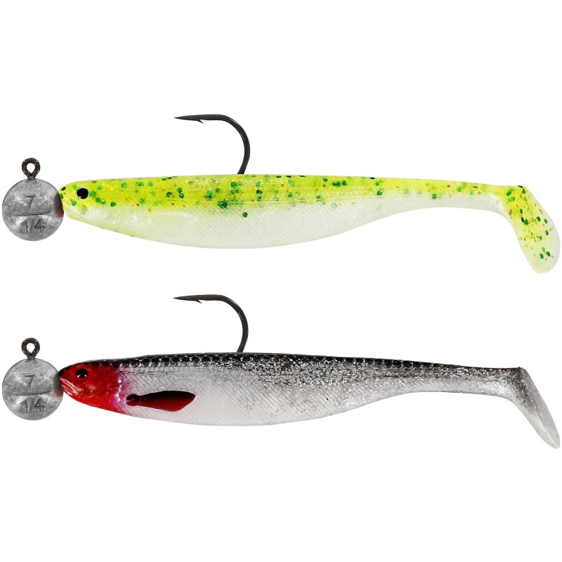 Zestaw Uzbrojonych Gum Westin ShadTeez Slim R' N R 12cm - Dark Water Mix 2