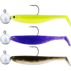 Zestaw Uzbrojonych Gum Westin ShadTeez Slim R' N R 5cm - Dark Water Mix 16