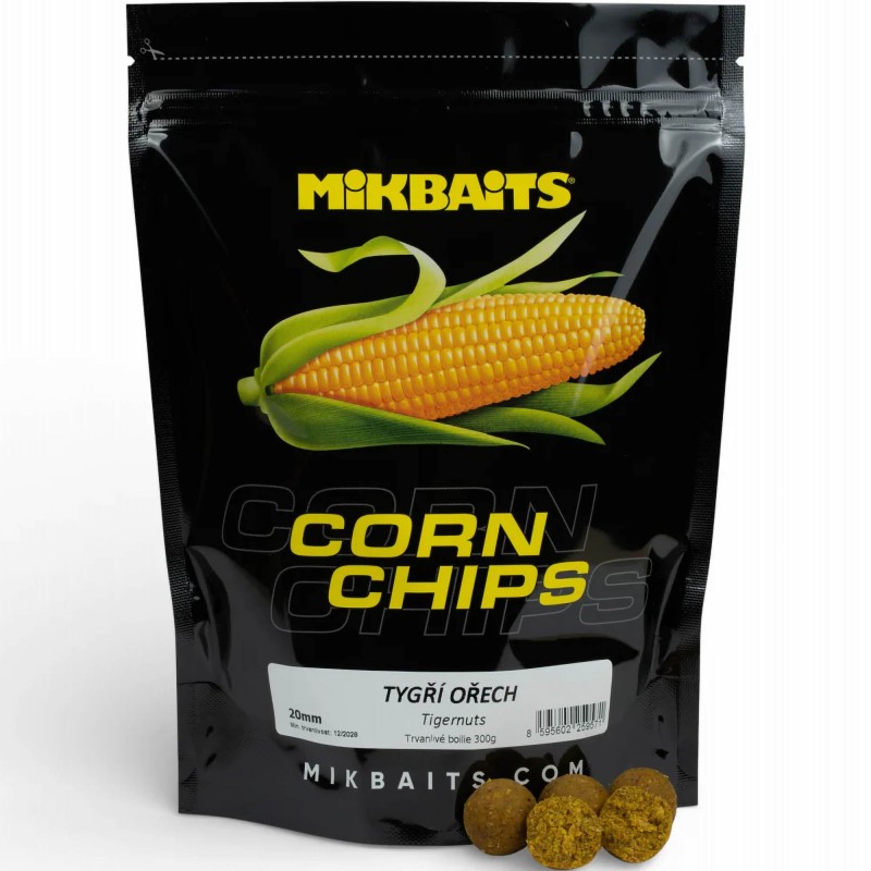 Kulki Mikbaits Corn Chips 300g - Orzech Tygrysi 20mm