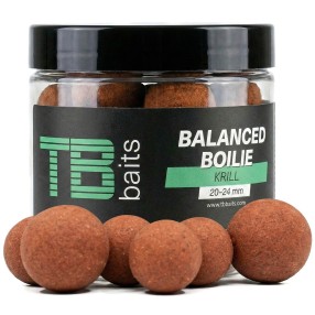 Kulki TB Baits Balanced + Atractor Krill 100g 20-24 mm