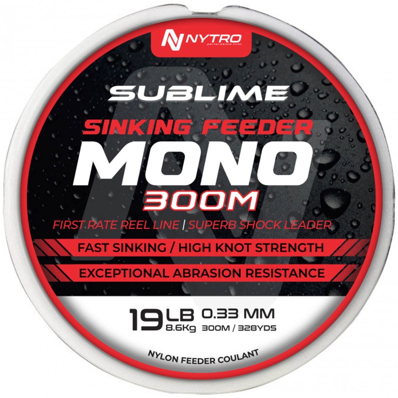 Żyłka Nytro Sublime Sink Feeder Mono 0,23mm 300m