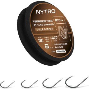 Przypony Nytro Feeder Rig 1m Fine Barbed - 14/0 13