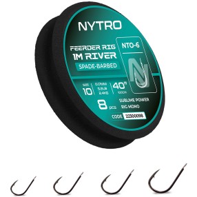Przypony Nytro Feeder Rig 1m River - 12/ 0,15mm 100cm