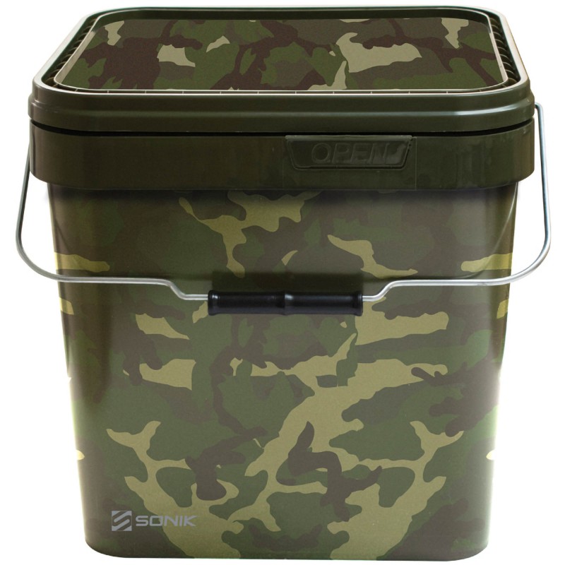 Wiadro Sonik Camo Square Bucket 10l