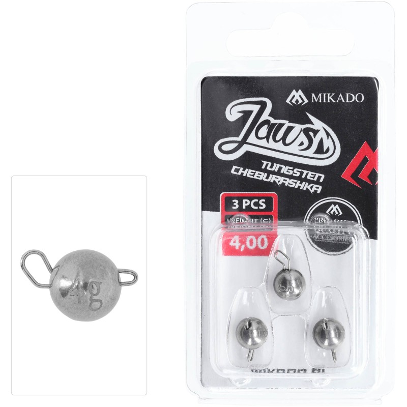 Cheburashka Mikado Wolframowa Jaws 4g / 3szt