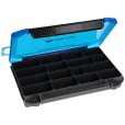 Pudełko Mikado Z Przegródkami Uac-H1901 25,5X19,5X3,5cm - L Niebieskie
