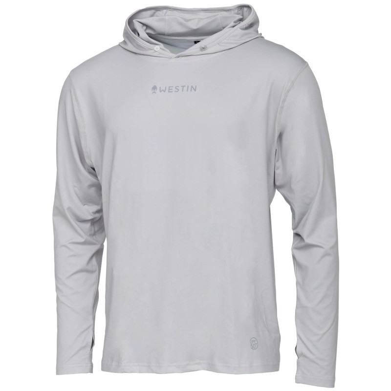 Bluza Westin Ledge UPF Hoodie Mist Grey - L
