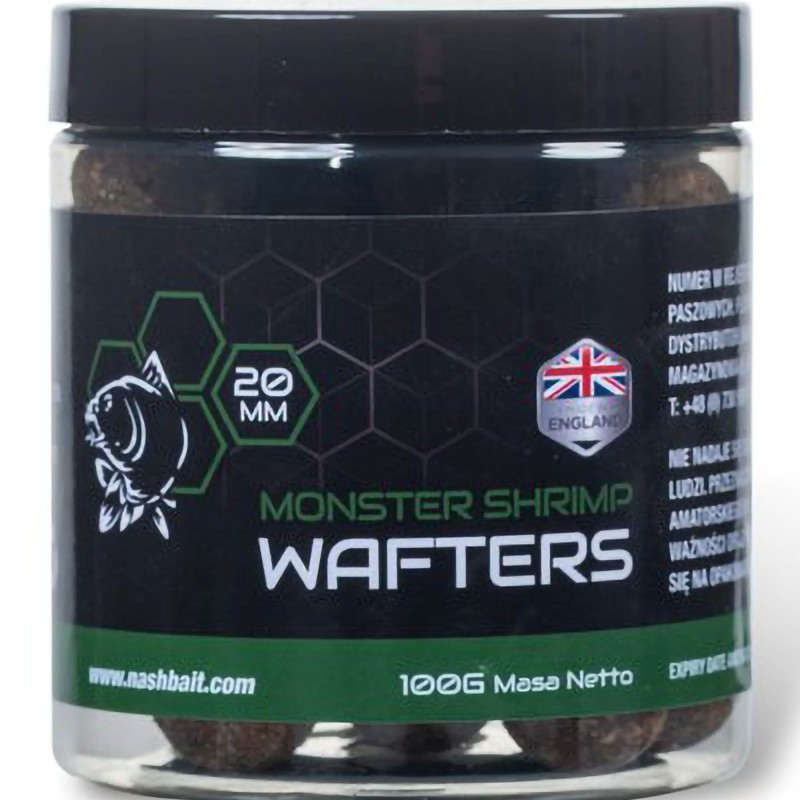Kulki Nash Monster Shrimp Wafters 20mm 100g