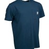 Koszulka Nash Make It Happen Badge Pocket T Shirt Navy Blue - S
