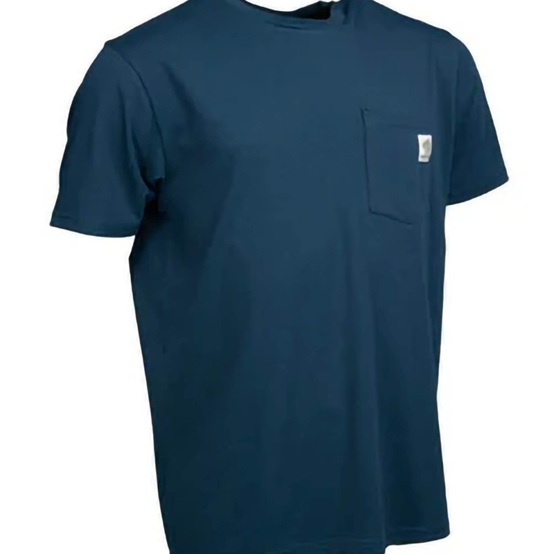 Koszulka Nash Make It Happen Badge Pocket T Shirt Navy Blue - XL