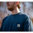 Koszulka Nash Make It Happen Badge Pocket T Shirt Navy Blue - XL