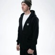 Bluza Nash Make It Happen Badge Zipped Hoody Black - XXXL