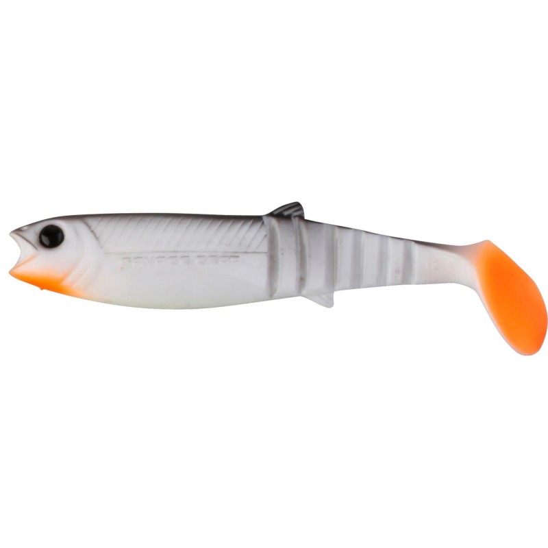 Guma Savage Gear Lb Cannibal Shad B 8cm 5g White/Black