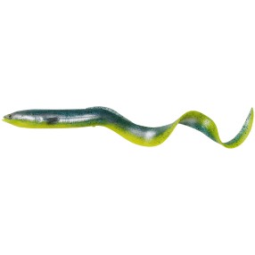 Guma Savage Gear Lb Real Eel B 15cm 12g Green Yellow Glitter