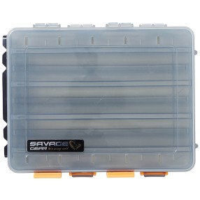 Organizer Savage Gear Lurebox 2 Sided Smoke Long 20.5x17x4.8cm 