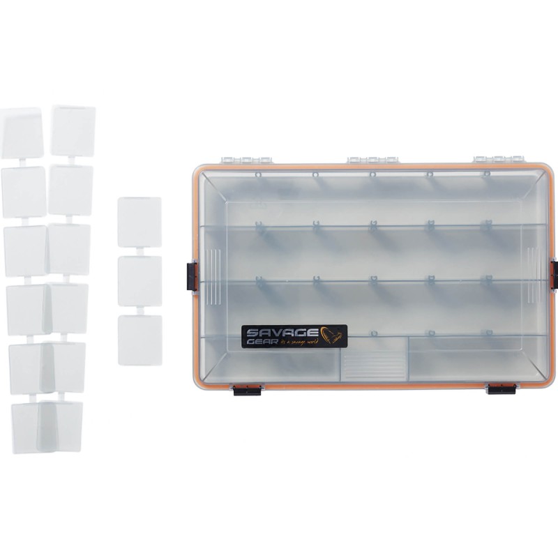 Organizer Savage Gear Wp Lurebox 5B Smoke 35.5x23x5cm