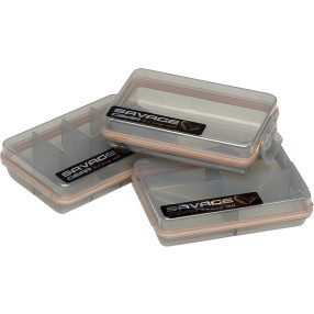 Zestaw Organizerów Savage Gear Pocket Box Smoke Kit 10.5x6.8x2.6cm