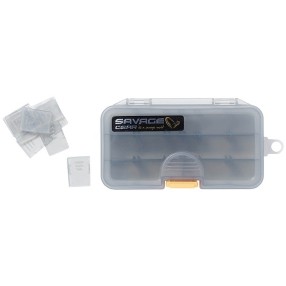 Organizer Savage Gear Lurebox 1B Smoke 13.8x7.7x3.1cm