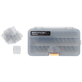 Organizer Savage Gear Lurebox 2B Smoke 16.1x9.1x3.1cm