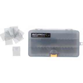 Organizer Savage Gear Lurebox 4B Smoke 21.4x11.8x4.5cm