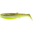 Guma Savage Gear Cannibal Shad B 10cm 9g Green Pearl Yellow