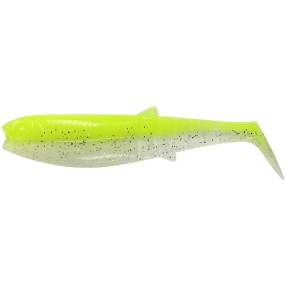 Guma Savage Gear Cannibal Shad B 10cm 9g Fluorescent Yellow Glow