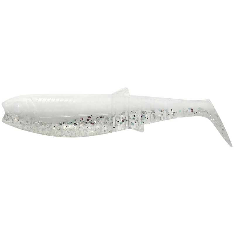 Guma Savage Gear Cannibal Shad B 12.5cm 20g White Flash